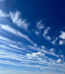 Obraz premium blue sky with clouds