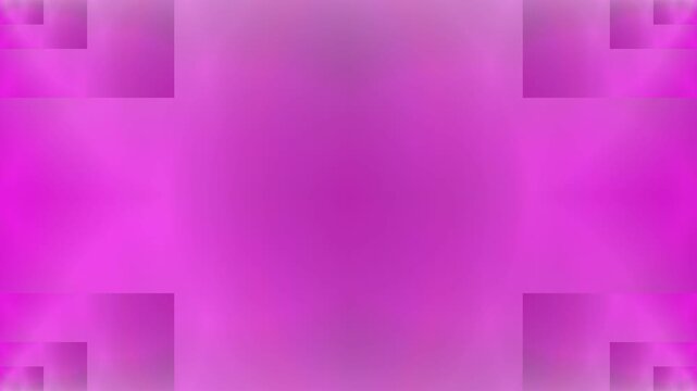 Purple gradient background with pixelated squares