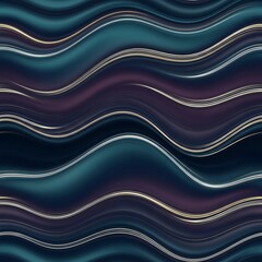Abstract Waves with Metallic Accents - A Modern and Dynamic Design.