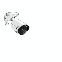 Modern Security Camera for Home and Business Surveillance