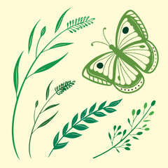 Minimalist icon representing a vector file or document