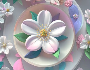 可愛い花の壁紙