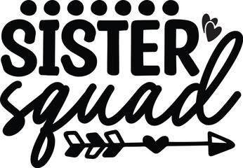 Sister Svg Design