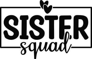 Sister Svg Design
