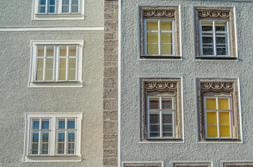 Obraz premium Architectural detail in Salzburg, Austria
