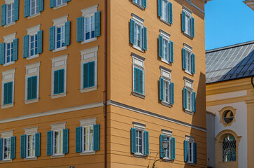 Obraz premium Architecture in Salzburg, Austria