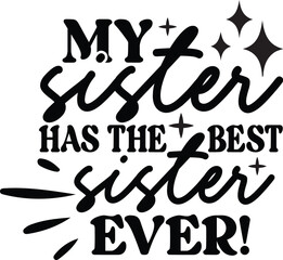 Sister Svg Design