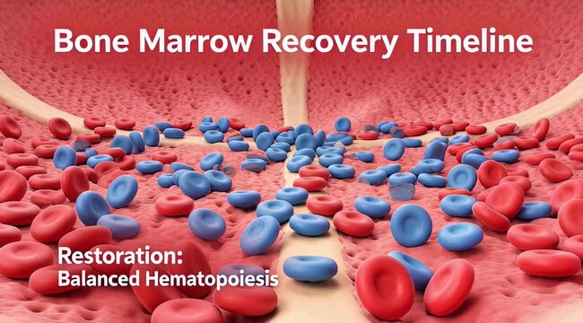 Bone Marrow Recovery Timeline During Leukemia Treatment 3D Medical Animation