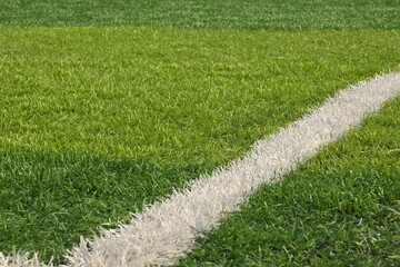 artificial green grass background for playground