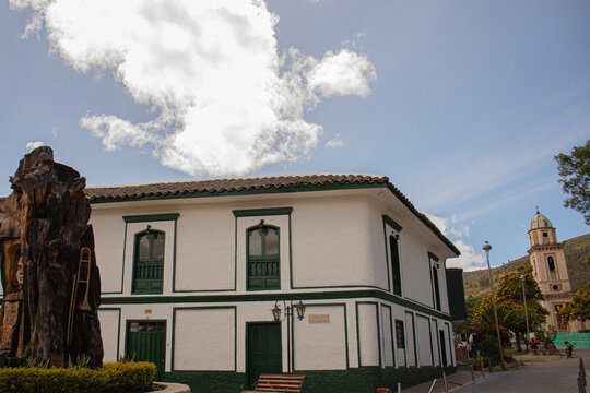 Arquitectura de Boyac&aacute;, Paisaje Colombiano, Pueblo Colonial. 