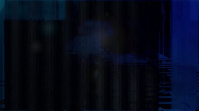 Flashing light background. Light flashing color abstract motion with Glitch effect animation