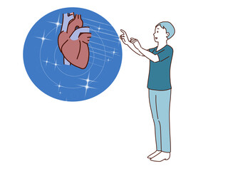 Technology: Doctors Viewing Heart Images in 3D