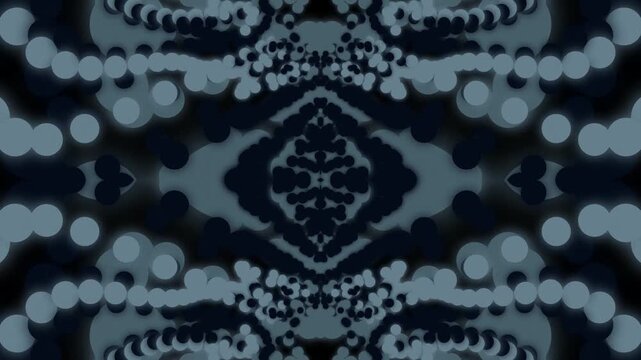 Dark blue and grey abstract pattern with geometric shapes