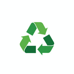 Obraz premium Eco Friendly Recycling Symbol for Sustainability and Waste Management