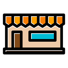 cafe building icon