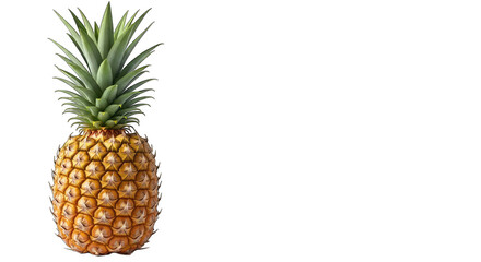 Pineapple isolated on transparent background