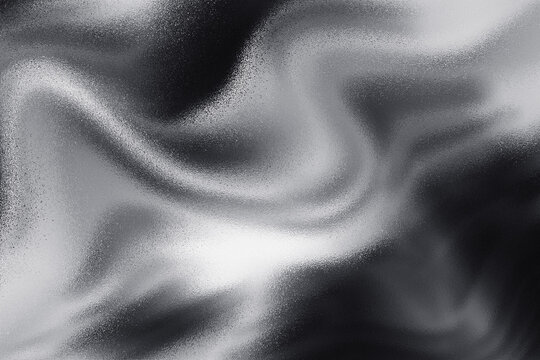 Abstract Swirls of Smoke or Fog with Grayscale Tones and Textured Effect