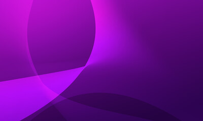 Fototapeta premium violet purple stripes lines wave curve with soft gradient with shine light abstract background