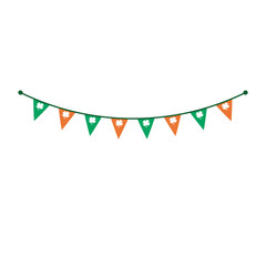 Obraz premium St Patricks Flag Ornament