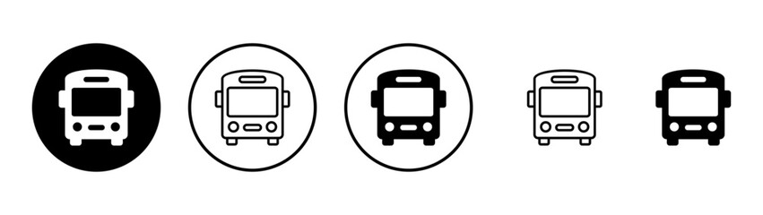 Bus icon vector. bus sign and symbol © avaicon