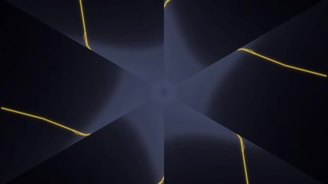 Abstract Geometric Form: A captivating composition featuring geometric forms and lines creates a dynamic interplay of light and shadow, evoking a sense of modern design and artistry.