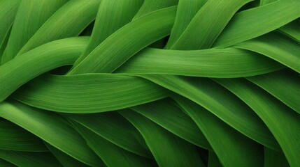 Fototapeta premium Green Leaf Textures in Nature, Abstract Patterns of Fresh Plant Leaves, Vibrant Shades of Leafy Greens, Lush and Natural Organic Backgrounds
