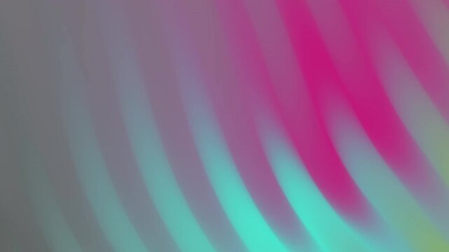 Colorful looping animation background with pink, blue and grey gradient curved lines, creating a dynamic visual effect.
