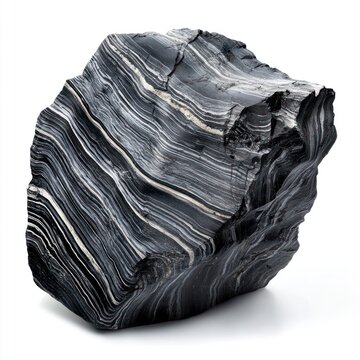 Folded Migmatite Rock rock mineral accessories.
