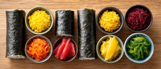 Assorted vegetables in bowls a selection of fresh vegetables arranged neatly in small individual bowls for presentation