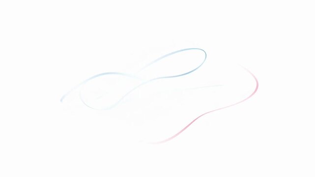 Delicate Strokes: Graceful lines dance across a minimalist expanse, intertwining in a subtle yet captivating display of artistic elegance.