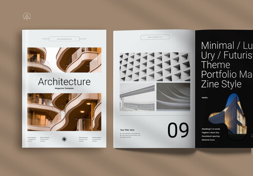 Modern Architecture Magazine Template