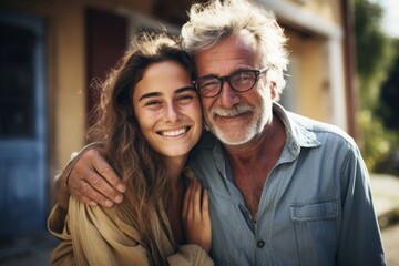 Fototapeta premium Photography portrait glasses adult.