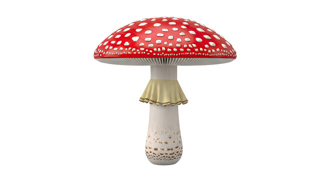 Amanita muscaria mushroom