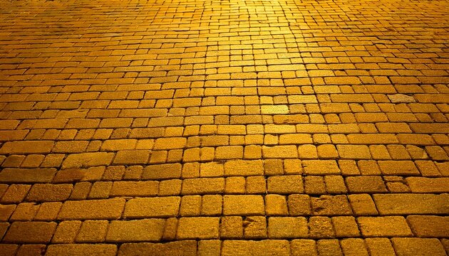 Yellow Brick Road Background Can Be Used As Wallpaper