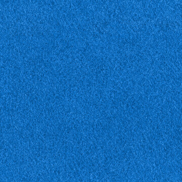 Blue felt seamless background texture. Tileable High resolution vibrant fabric gaming backdrop.