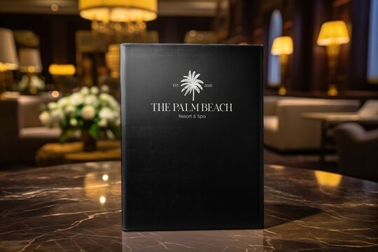 Resort & spa menu book