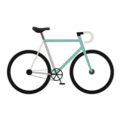 Fototapeta premium Fixed-Gear Bicycle Vector | Digital Graphic Design File for Creative Projects