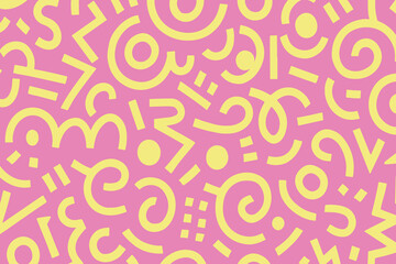 Fototapeta premium fun pink child abstract pattern