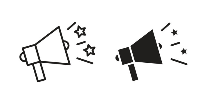 Promotion icon suitable symbol. Simple stock illustration stock