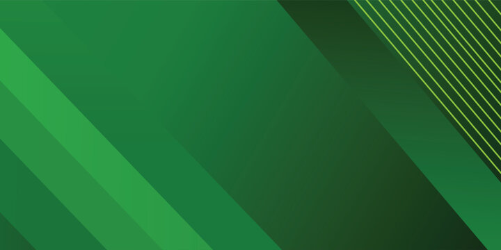 PrintModern Abstract Green Geometric Background with Diagonal Stripes and Parallel Lines for Presentation and Corporate Design