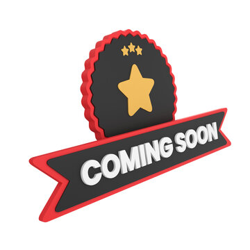 Pre Order Badge 3D Illustration