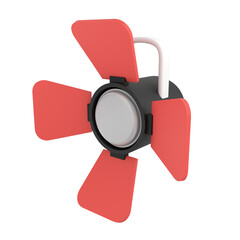 Spotlight 3D Illustration