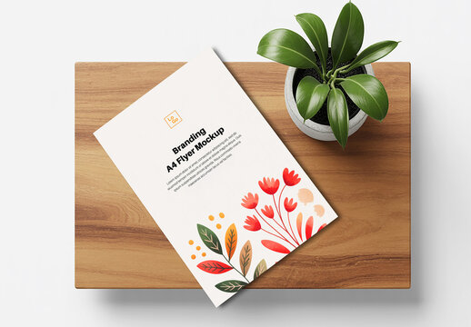 Professional Branding Flyer Mockup