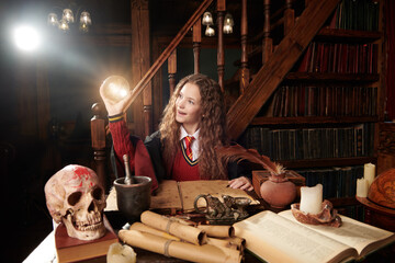 Fototapeta premium Enchanted Crystal Lesson