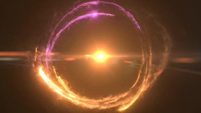 Blue Lens Studio Flare Leak Cosmic Energy Burst