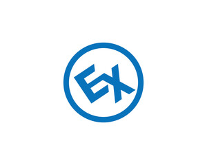 EX Logo Design. EX