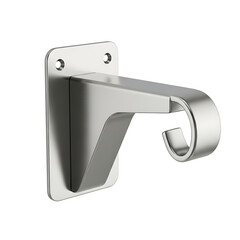 Metal Hook Bracket with Mounting Plate for Home and Office Use