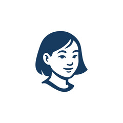 Asian Girl Logo