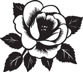 Stylized City Skyline Silhouette at Dusk, with Glowing Windows and a Calm Evening Atmosphere