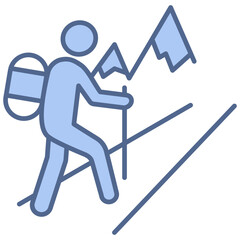 hiking icon